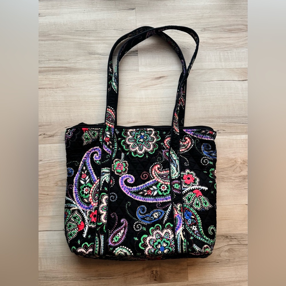 Vibrant Paisley Tote Bag